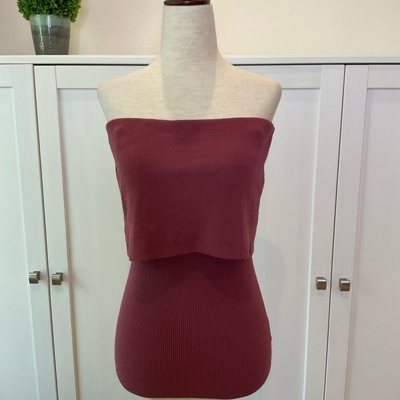 Wilfred Off Shoulder Vertou Knit Top Sweater Size Small - Picture 4 of 13